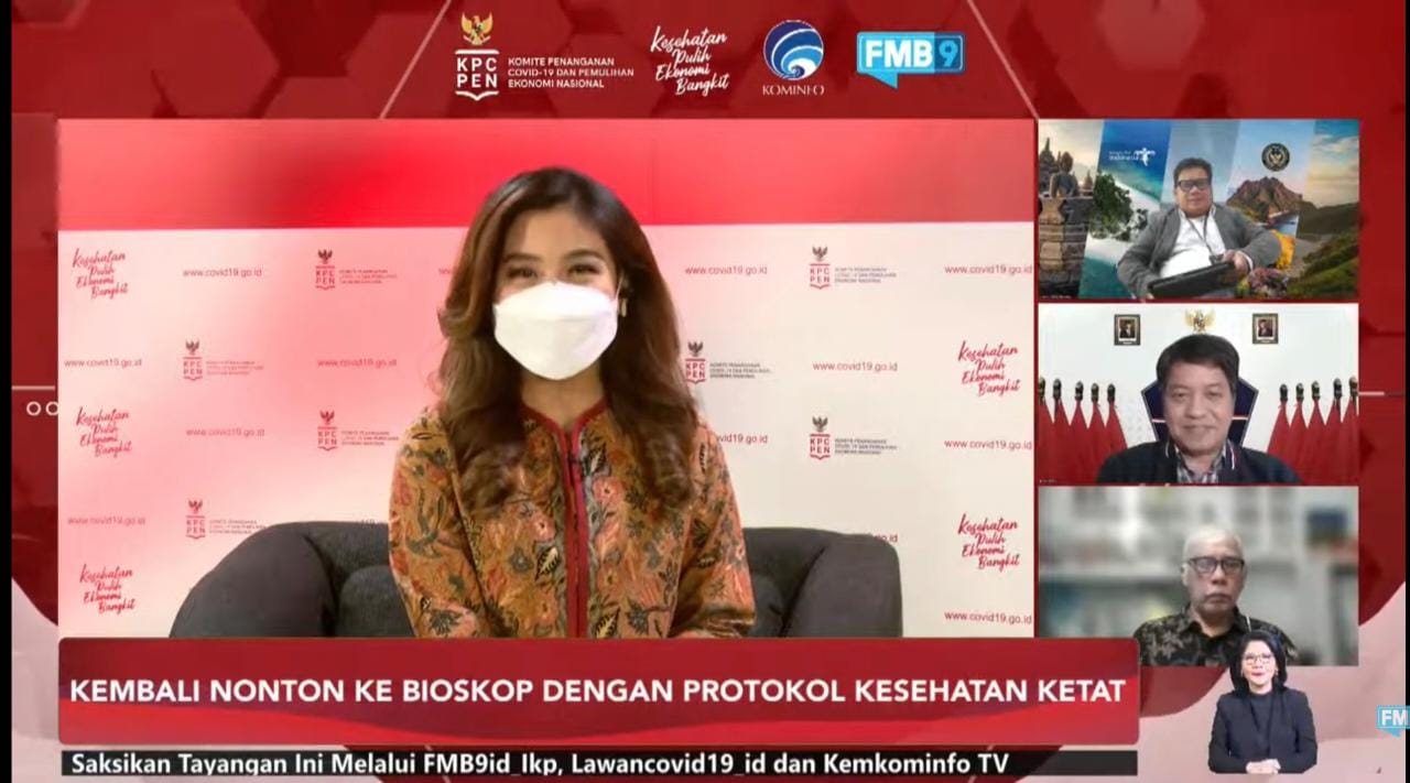 Kemenparekraf dorong Peningkatan Industri Perfilman di tengah Pandemi